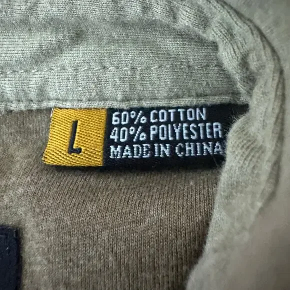 Howler Bros Ranchero Polo Two Tone Green Western Short Sleeve Shirt Large - Picture 6 of 6